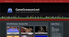 Desktop Screenshot of gamegraveyard.net