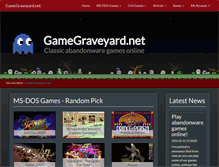 Tablet Screenshot of gamegraveyard.net